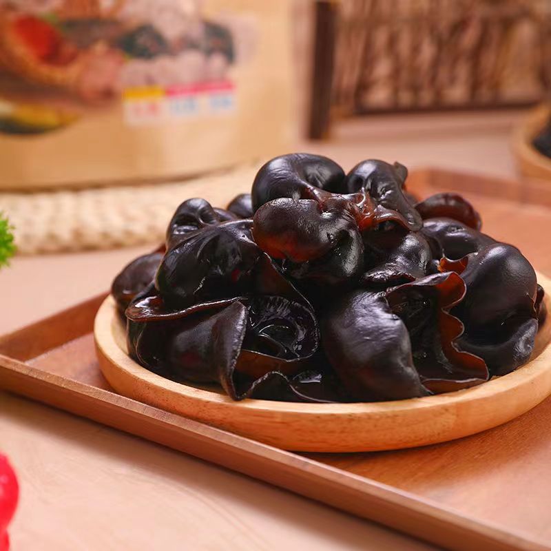厂家黑木耳250克袋装长白山秋木耳食用菌干货肉厚无根干木耳