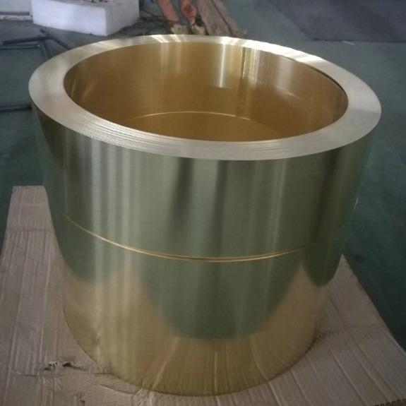 锡青铜带QSN6.5-0.1铝青铜带C2680O拉伸冲压黄铜带0.35*400黄铜板