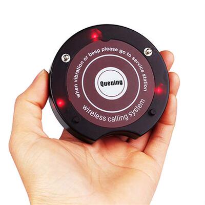 无线取餐器 叫号器餐厅麻辣烫排号机美食城振动叫餐 无线呼叫系统