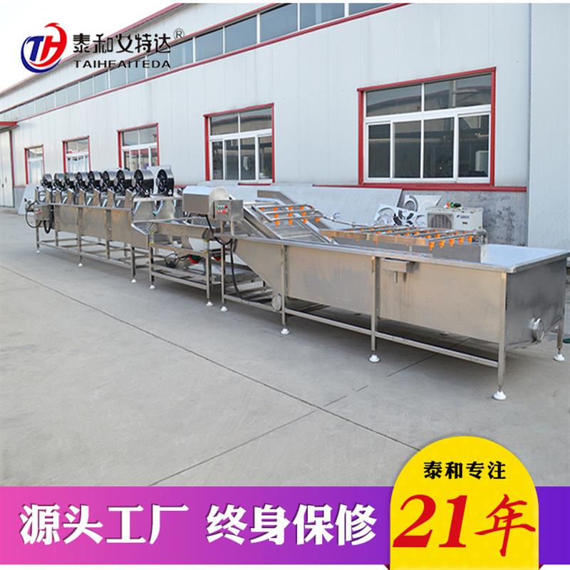 气泡冲浪洗菜机 气泡喷淋式瓜果蔬菜清洗机 厨房净菜加工设备