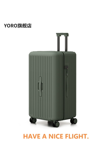 Вместительный и большой летний прочный чемодан, увеличенная толщина