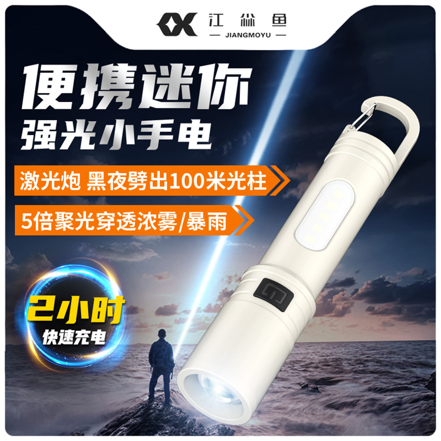 便携迷你强光小手电筒2025新款