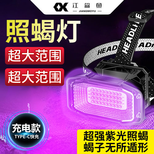 江尛鱼照蝎子专用灯2025新款