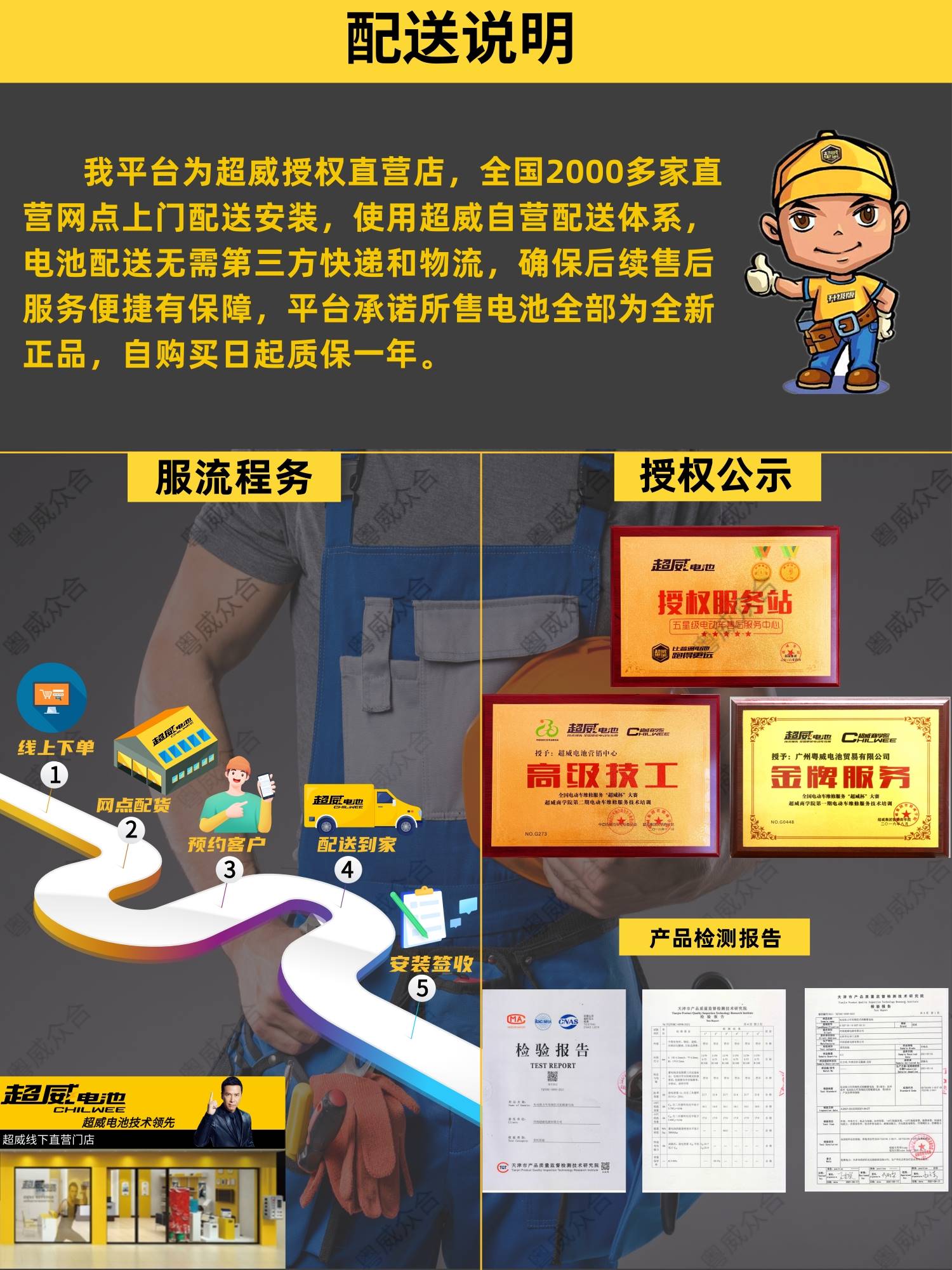 北京市超威电池36v48v60v72v12ah20ah32a45a电动车电瓶铅酸上门安