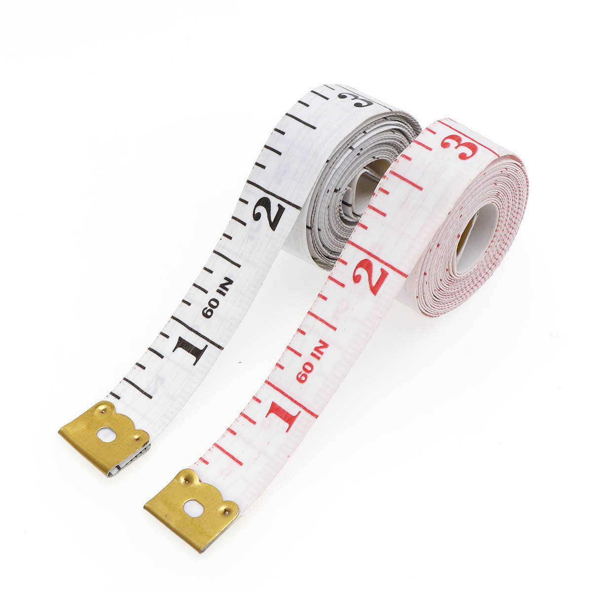 1.5m软皮尺量衣尺白底红字黑字裁缝尺pvc+玻璃纤维丝材质加厚卷尺,居家布艺,尺子,淘宝优惠券,粉丝福利购,淘宝优惠卷