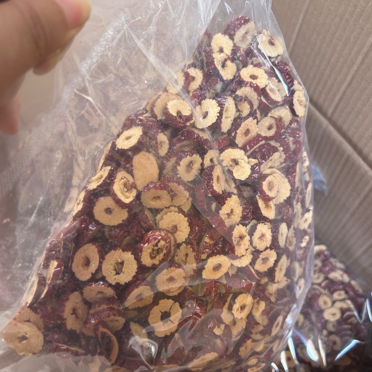 新疆无核红枣干片枣圈泡水即食散装2500g食品原料