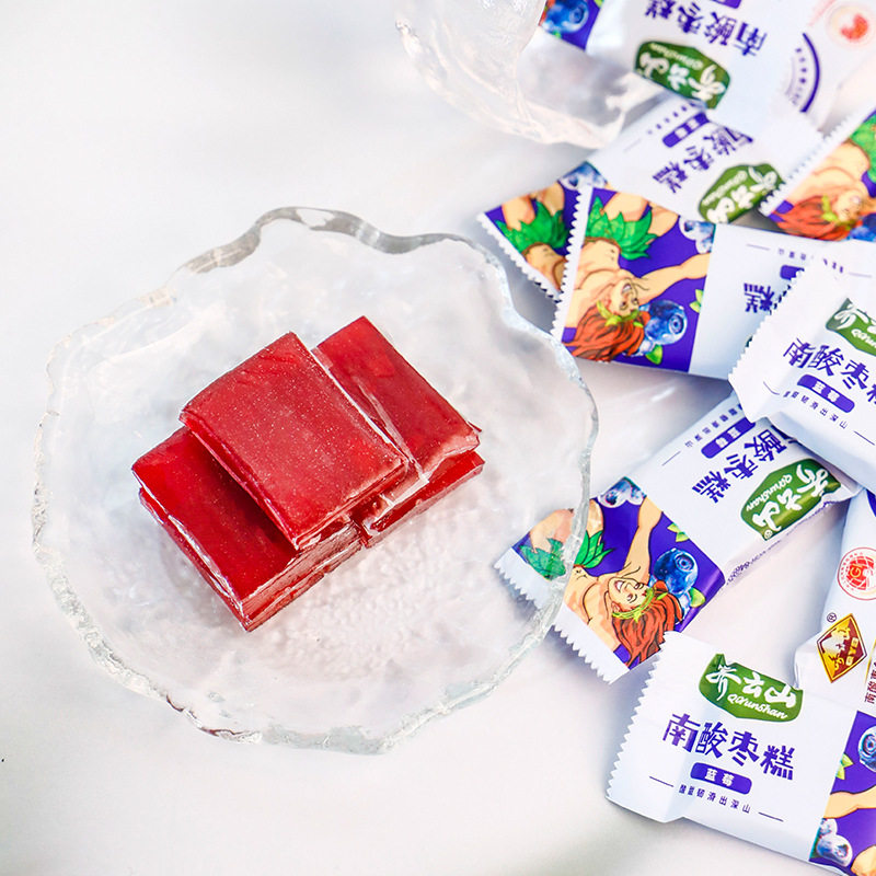 齐云山南酸枣糕 蓝莓口味新品上市 休闲酸甜零食