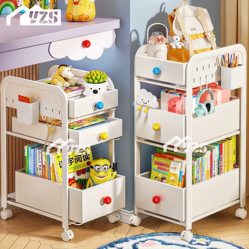 可移动小推车【无甲醛书包架】