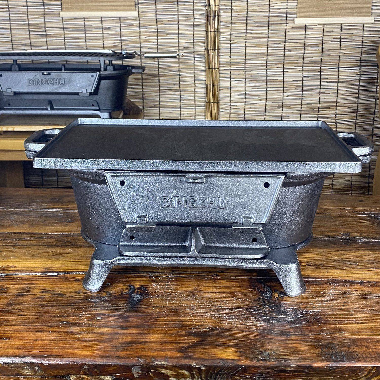 户外铸铁烧烤炉50大型烧烤炉烤肉烤全羊炉子露营炉围炉煮茶炭火炉,厨房/烹饪用具,一次性烧烤炉,淘宝优惠券,粉丝福利购,淘宝优惠卷