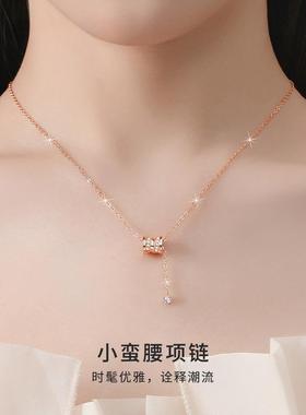 官方黛西博士小腰项炼女士999纯银可达豪华利基高端锁骨炼女友