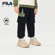 新款 彼得兔联名儿童童装 FILA 长裤 2025年冬季 男童小童加绒裤 子