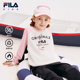 女中大童套头卫衣潮 新款 斐暖科技 FILA斐乐儿童卫衣2025年春季