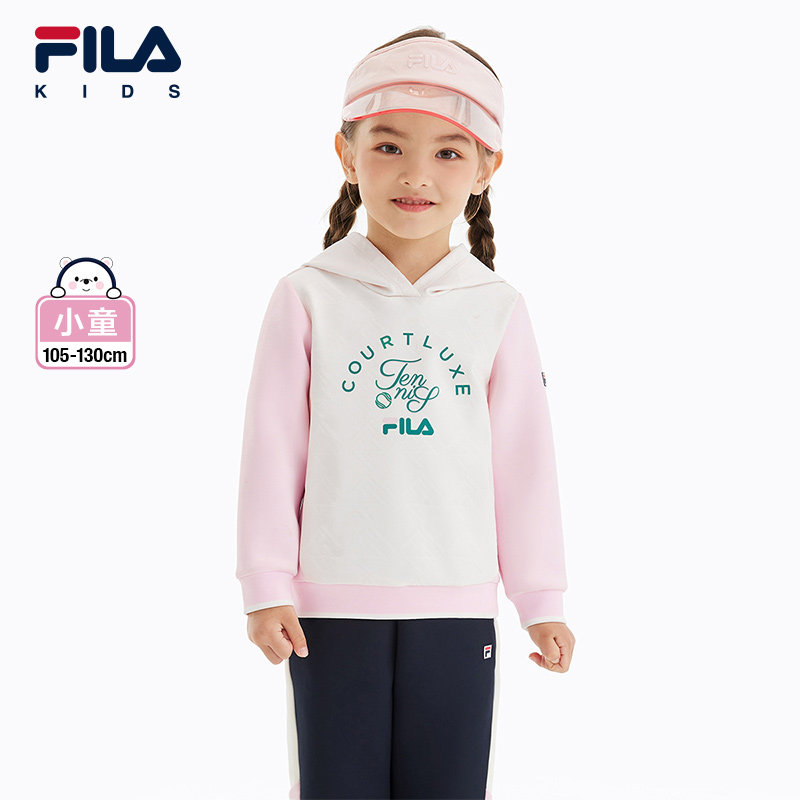 FILA斐乐女童小童休闲运动上衣