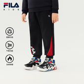 新款 男童小童加绒裤 长裤 2025年冬季 斐暖功能 FILA斐乐儿童童装