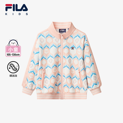 FILA斐乐趣味印花针织上衣