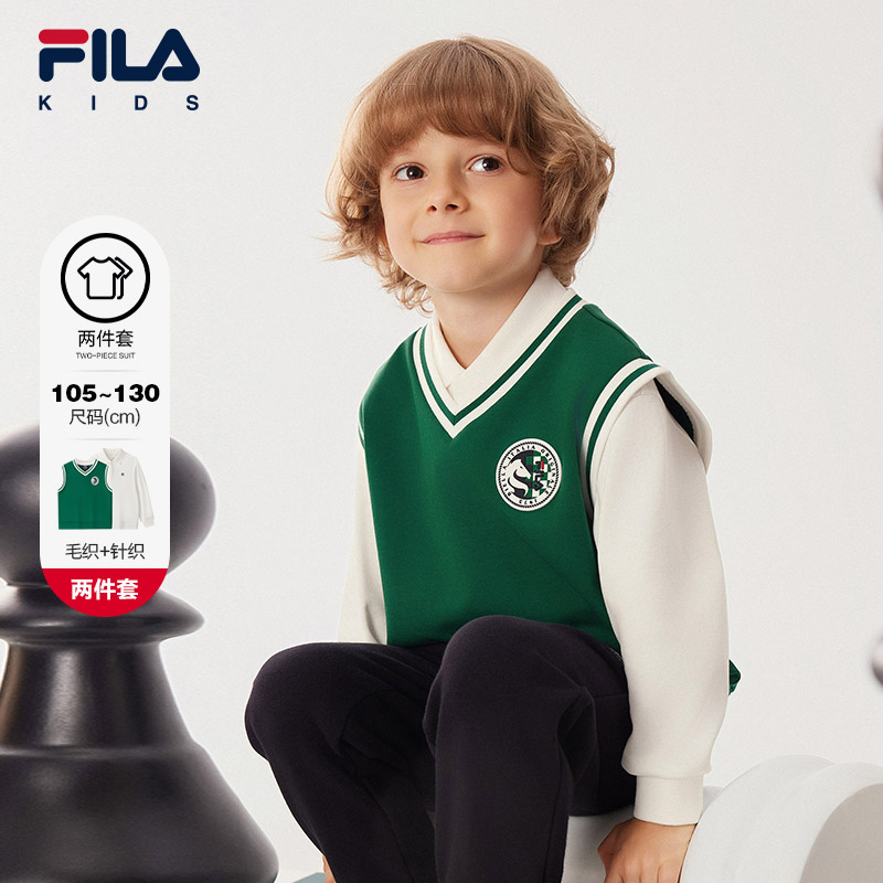 FILA斐乐休闲宽松学院风上衣