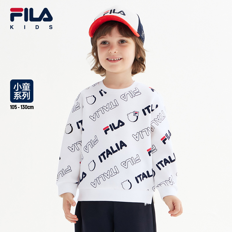 FILA斐乐休闲圆领运动卫衣