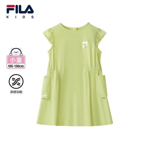 FILA斐乐女童梭织连衣裙