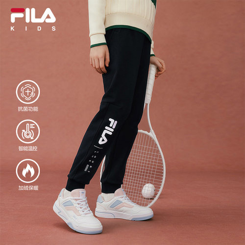 FILA斐乐女中大童加绒裤