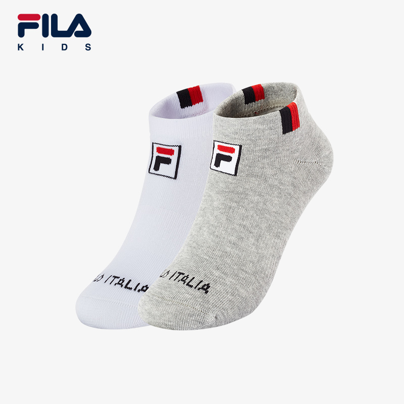 FILA斐乐弹力低腰袜2件装潮