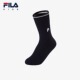 FILA斐乐儿童袜子2024冬季 新款 弹力运动袜男女童长袜小童高腰袜