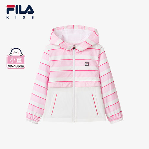 FILA斐乐女童休闲运动梭织外套