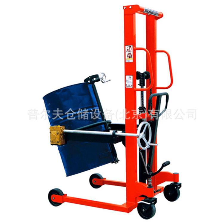 Manual oil drum stacker rotatable paper roll Clamp forklift