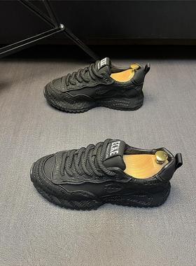 生活充满高级感~CKL Backup!简约百搭老爹鞋男潮流厚底休闲鞋系带