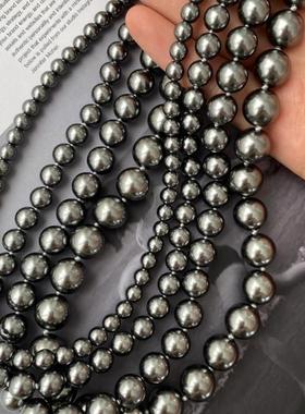 新加坡chomelkinsey施家大溪地黑珍珠项链女2025新款经典百搭颈链