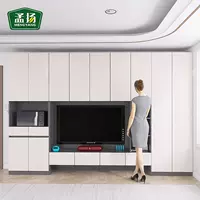 Телевизионный шкаф боковой шкаф винный шкаф интегрированный комбинированный фоновый шкаф небольшая квартира гостиная