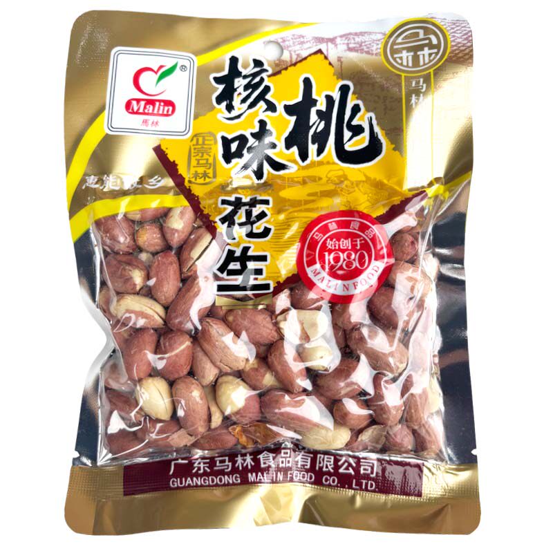 马林花生核桃味五香花生米花生仁