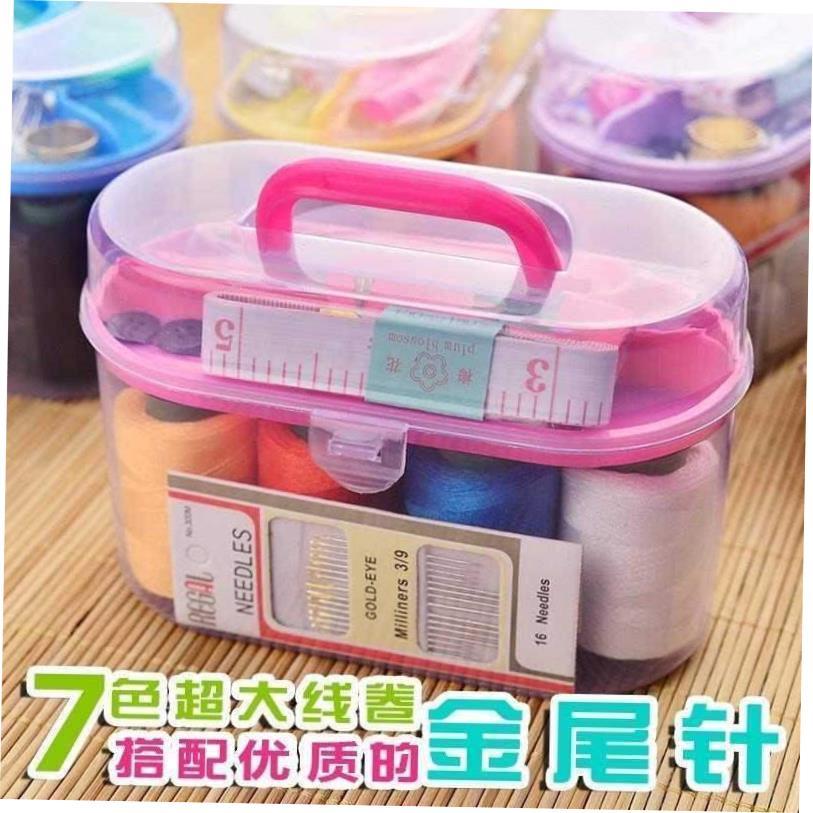 Sewing sewing kit box needle and thread large size student