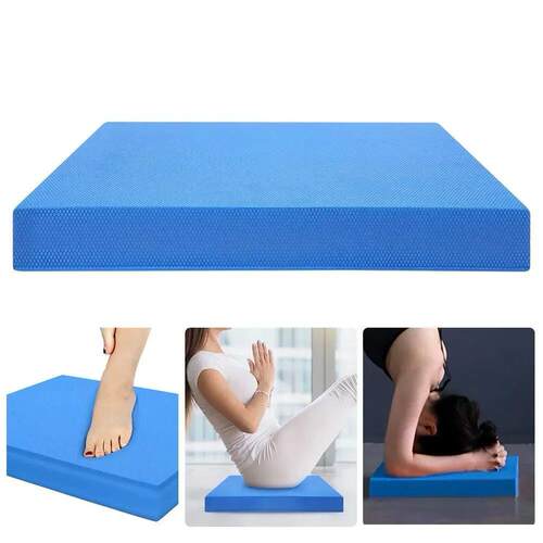 Balance Pad, Non-Slip Foam Mat & Ankles Knee Pad Cushion for