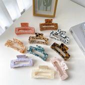 Jewelry Hair 13cm Square Duowei Clip Oversized Grab Pon