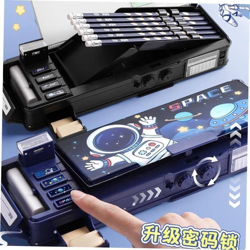 case Plastic pen bag student pencil box kids School supplies