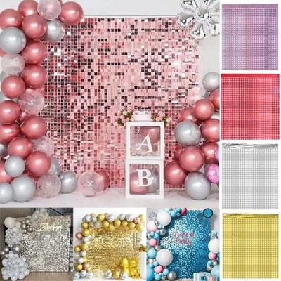 1x2M Sequin Backdrop Decor Curtain 2m Foil Tinsel Curtain