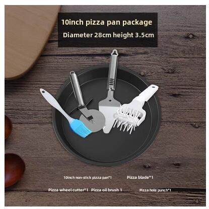 bake pizza tray home oven bread baking tray pizza cutter