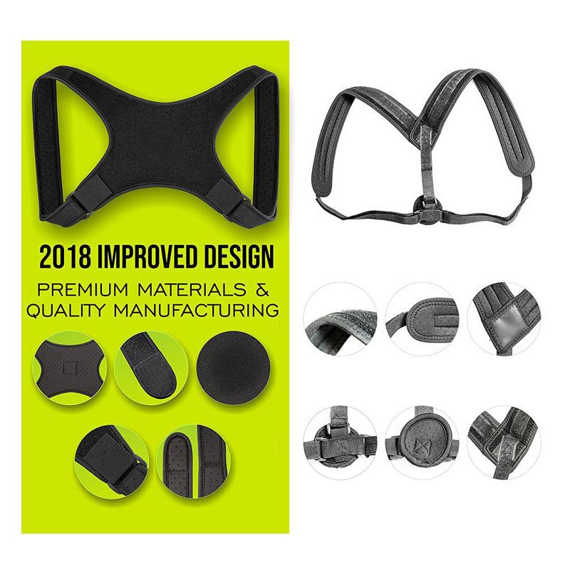 Student Adult Male Female Back Posture Adjustment