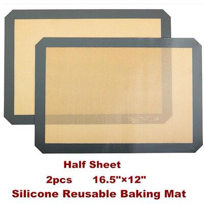 Silicone Baking Mat Oven Cookies Bread Half Sheet Liners