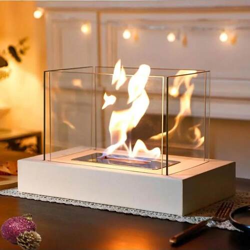 Indoor desktop small alcohol fireplace室内桌面小型酒精壁炉