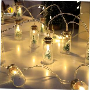 light string bottle Christmas floatin ing tree glass new LED