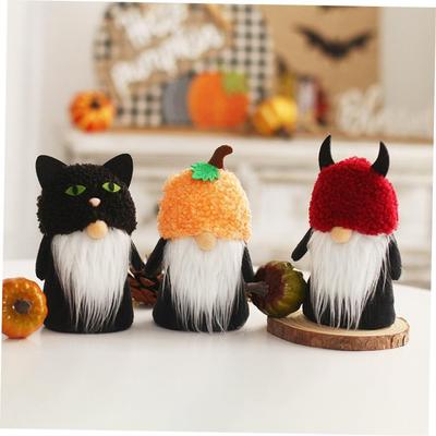 Halloween decorations Pumpkin faceless old man doll party de