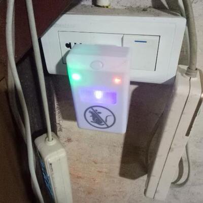 electro magnetic ultrasonic riddex electronic pest control r