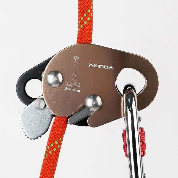 Outdoor Mountain Rock Climbing Abseiling Device Aluminum