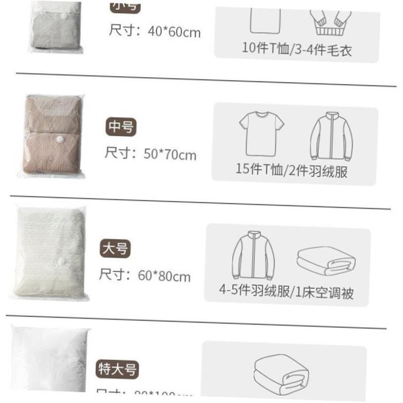 vacuum bags clothes storage plastic bag sealing pump travel