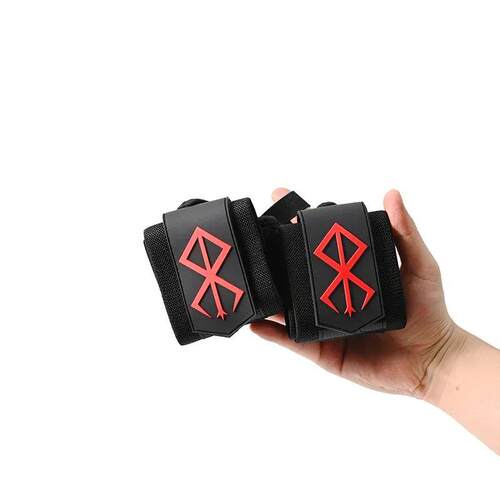 Berserk Anime Sports Weight Lifting Wrist Wraps Wristband Su