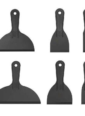 6-Piece Plastic Wall Putty Knife Set for Patching and