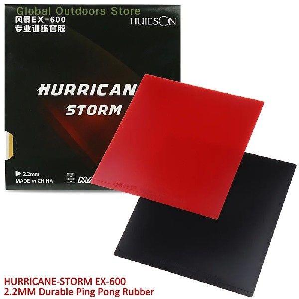 1Pcs Table Tennis Rubber HURRICANE-STORM EX-600 2.2MM