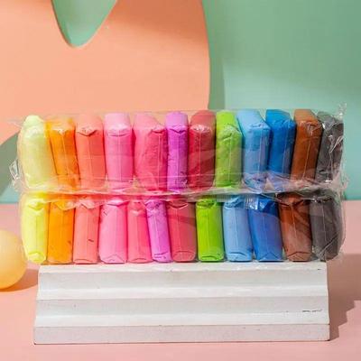 Colored Clay Child Modelling Craft Children Air Dry Clay Wit