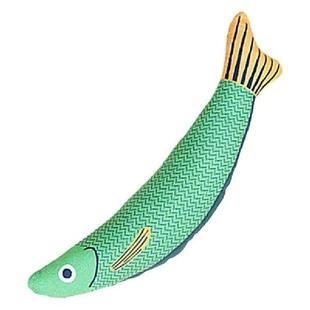 Indoor Catnip Biting Teething Toy Plush Toys Fish Cat Saury